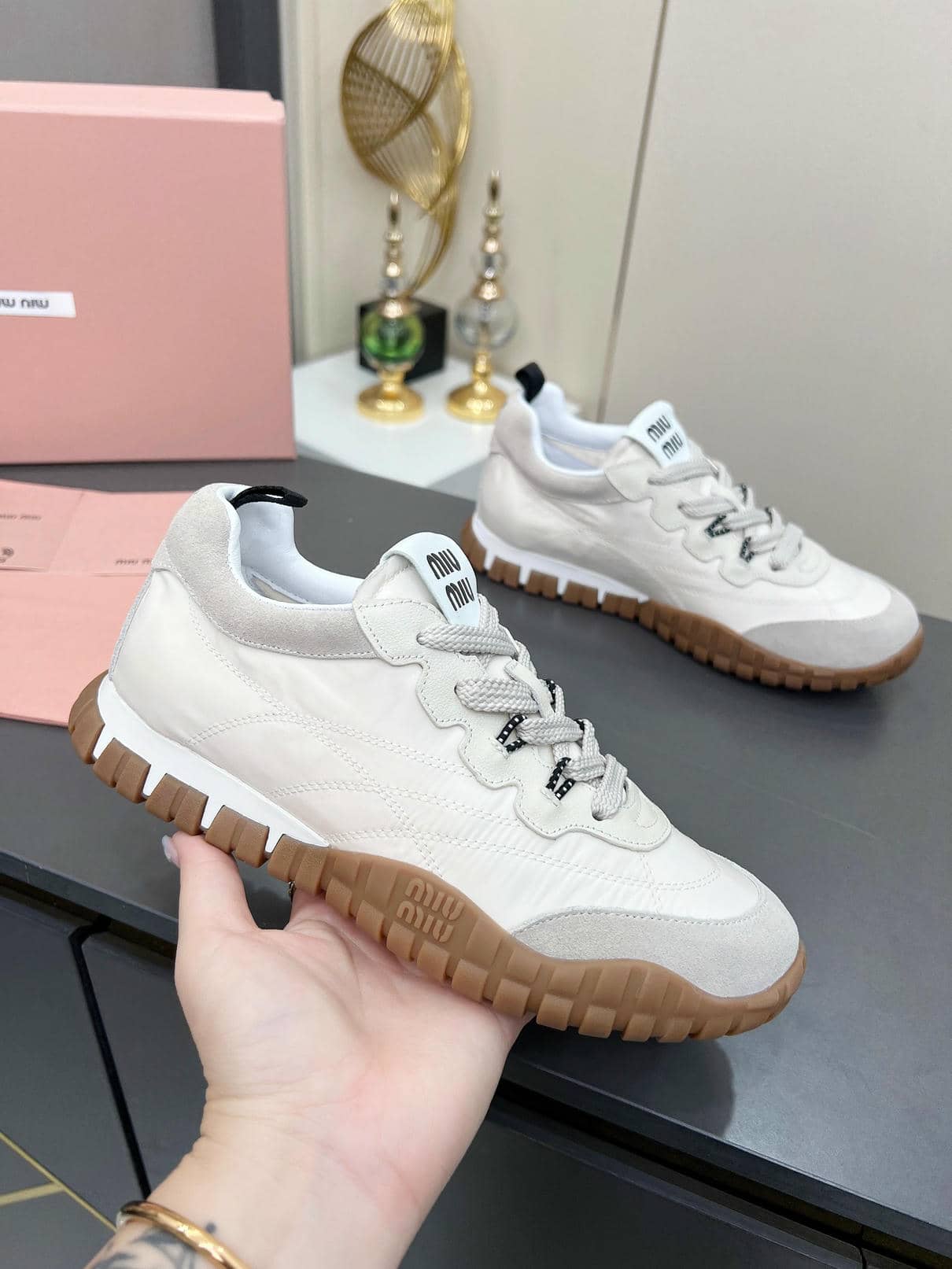 Miu Miu tire sneakers-1
